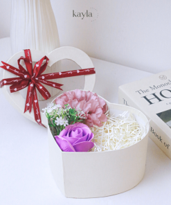 Hộp Quà Tim Gói Trọn Hương Xuân