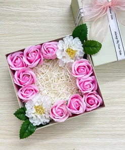 Hộp Quà Kèm Hoa Mẫu 99