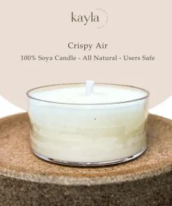 Tealight Crispy Air – Hương Hoa Tươi Mát