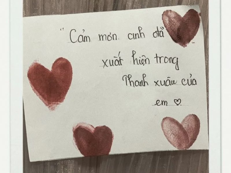 Một số mẫu lời chúc khi viết thiệp tặng quà người yêu