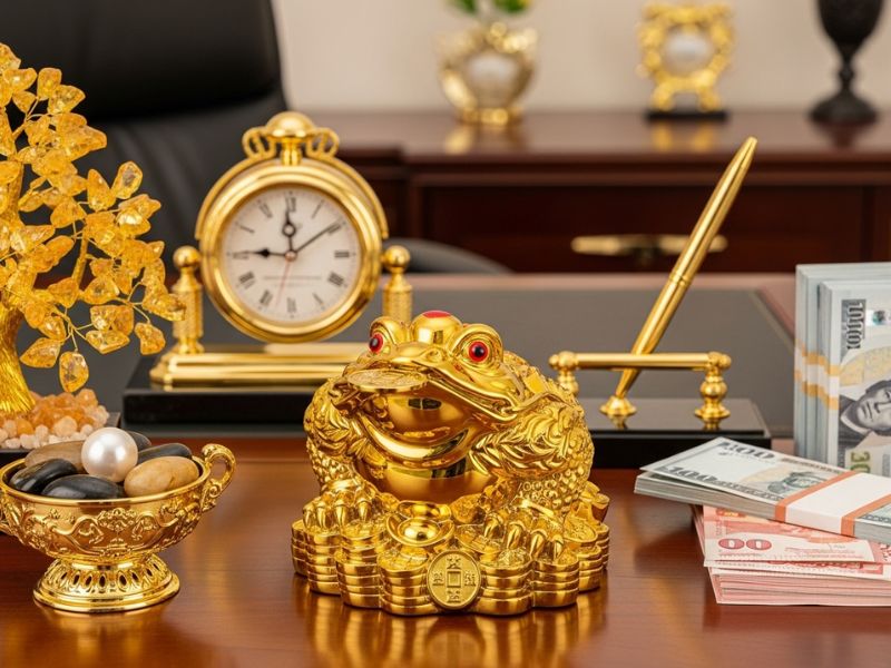 Lưu Ý Khi Chọn Quà Tặng Phong Thủy Để Bàn