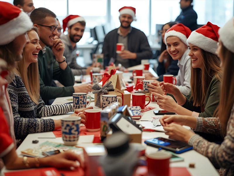 Quà Giáng Sinh Tặng Nhân Viên Mang Tính Gắn Kết Tập Thể