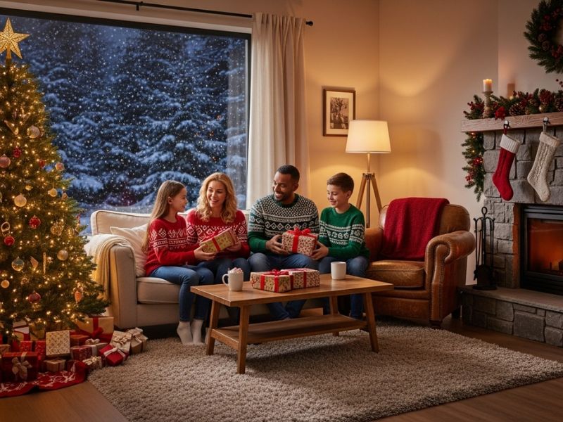 Tặng Quà Giáng Sinh Cho Gia Đình Ý Nghĩa Và Gần Gũi