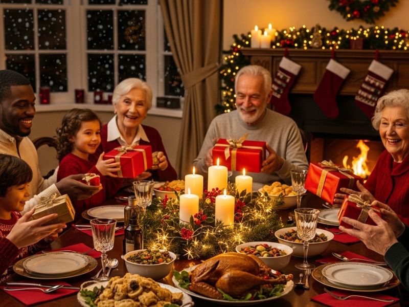 Tặng Quà Giáng Sinh Cho Trẻ Nhỏ Trong Gia Đình