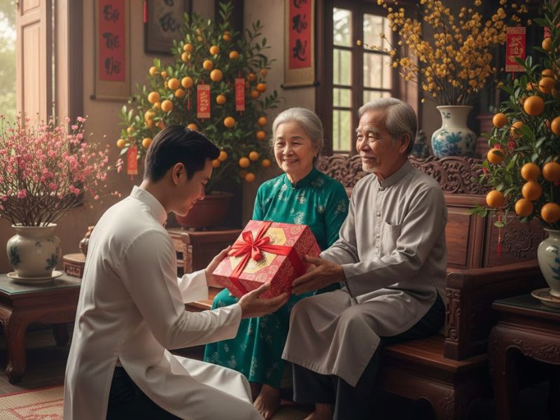 Tặng Quà Tết Thể Hiện Lòng Biết Ơn Và Sự Hiếu Kính