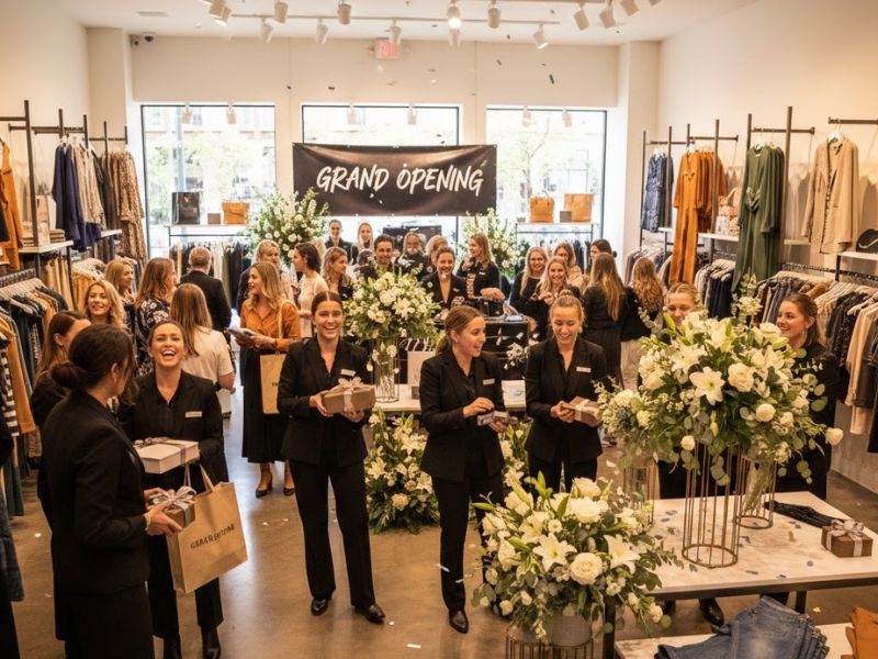 Quà Khai Trương Cửa Hàng Quần Áo Trong Mối Quan Hệ Làm Ăn