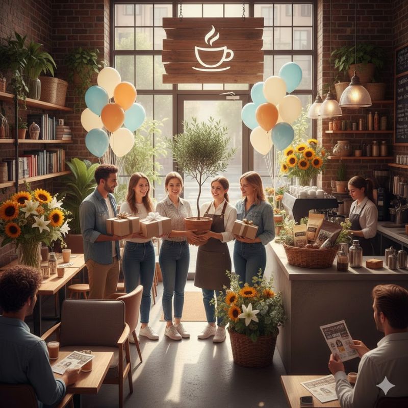 Quà Tặng Khai Trương Quán Cafe Ý Nghĩa