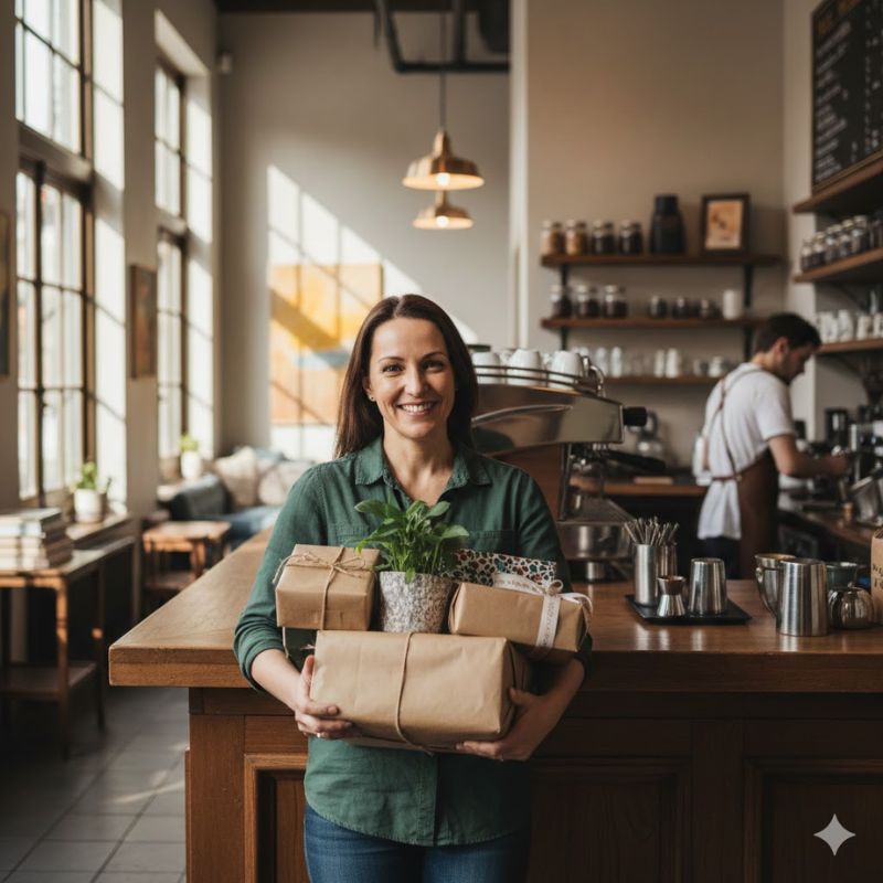 Quà Khai Trương Quán Cafe Mang Tính Thực Tế