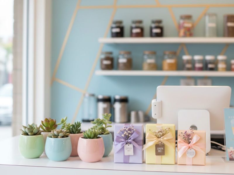 Quà Tặng Mừng Khai Trương Quán Trà Sữa Nhỏ Mang Tính Thực Tế