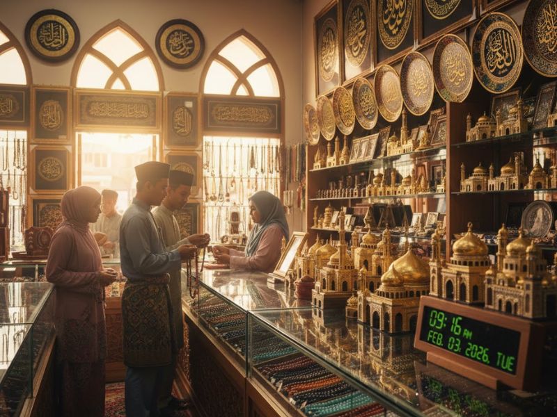 Quà lưu niệm phổ biến tại Brunei