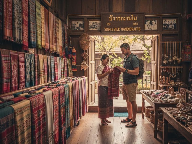 Quà truyền thống Lào mang đậm bản sắc văn hóa