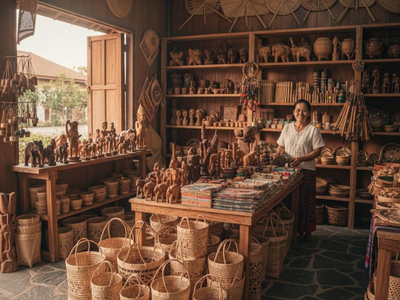 Đặc sản Lào thích hợp mua về làm quà