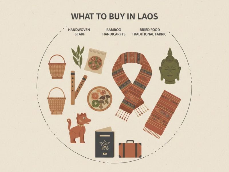 Những món không nên mua và lưu ý hải quan khi mang quà từ Lào về Việt Nam