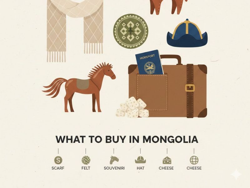 Gợi ý đi Mông Cổ mua quà gì theo từng đối tượng