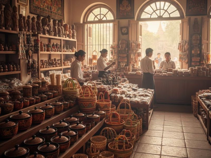 Quà truyền thống mang đậm bản sắc Myanmar