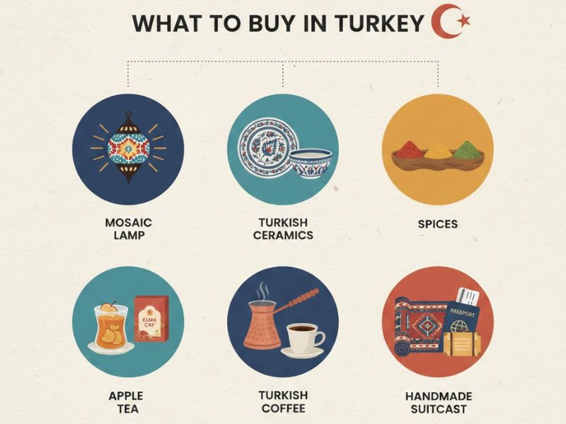 Những món không nên mua khi du lịch Thổ Nhĩ Kỳ