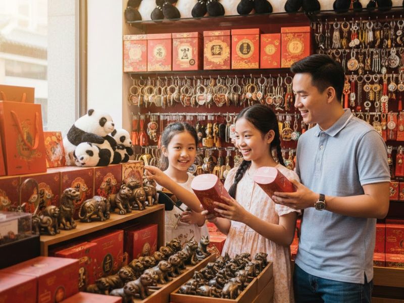 Nhóm quà lưu niệm và thủ công mỹ nghệ