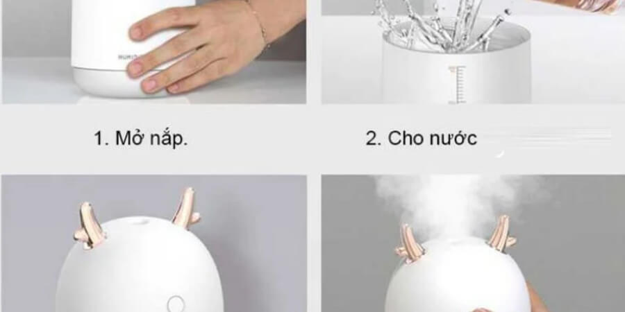Xem thêm chi tiết Hướng dẫn sử dụng máy phun tinh dầu Humidifier