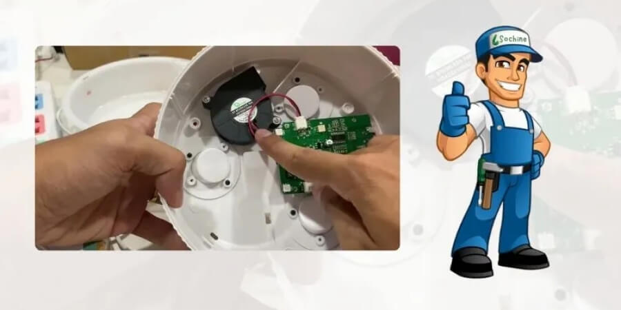 Xem thêm chi tiết Không tự ý sửa chữa máy