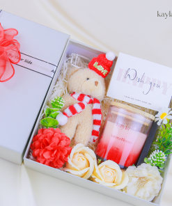 Set Quà Nến Thơm Aurora Bloom Sweet Bear