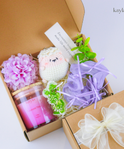 Set Quà Nến Thơm Laurent Muse Sweet Purple