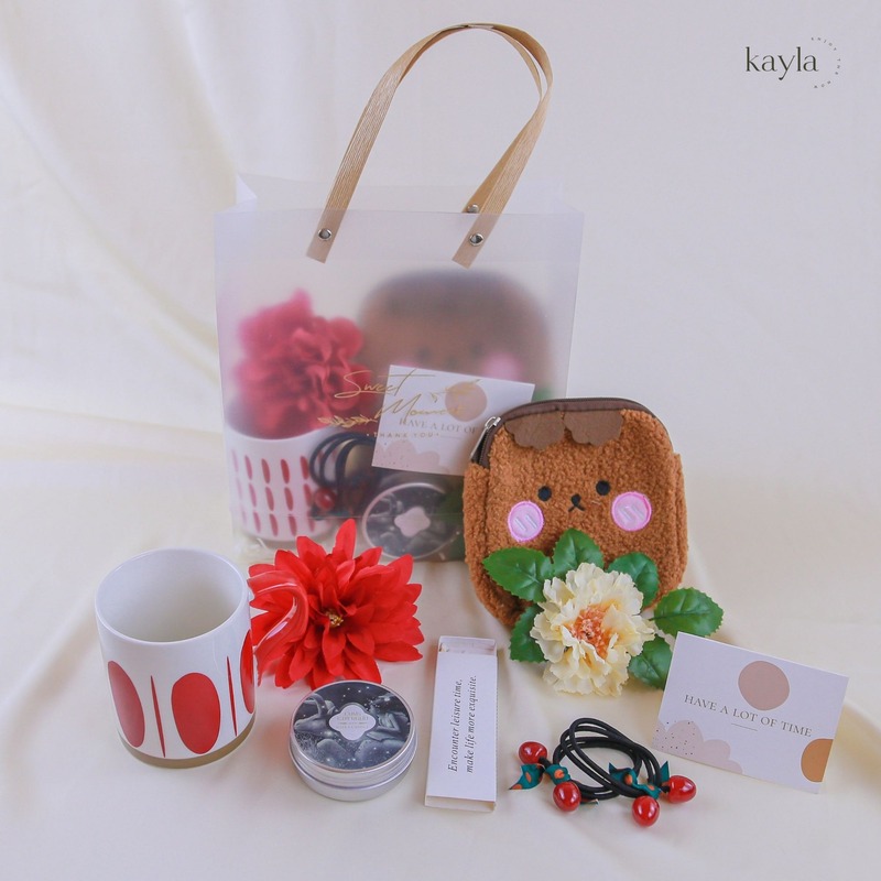 Set Quà Tặng Nến Cung Kim Ngưu Cherry Bear