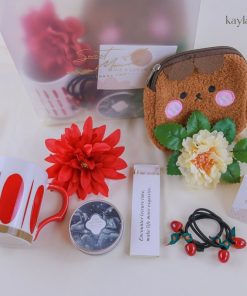 Set Quà Tặng Nến Cung Kim Ngưu Cherry Bear