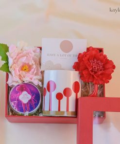 Set Quà Tặng Nến Cung Sư Tử Sweet Bloom Mix Ly Sứ