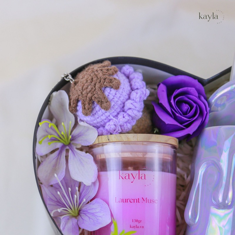 Set Quà Tặng Nến Laurent Muse Dreamy Love