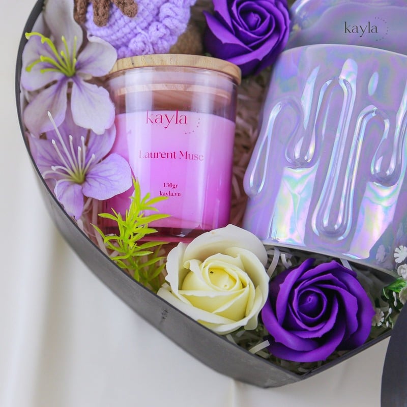 Set Quà Tặng Nến Laurent Muse Dreamy Love