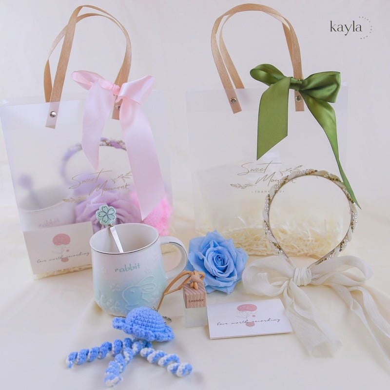 Set Quà Tặng Phụ Kiện Mix Tinh Dầu Lavender