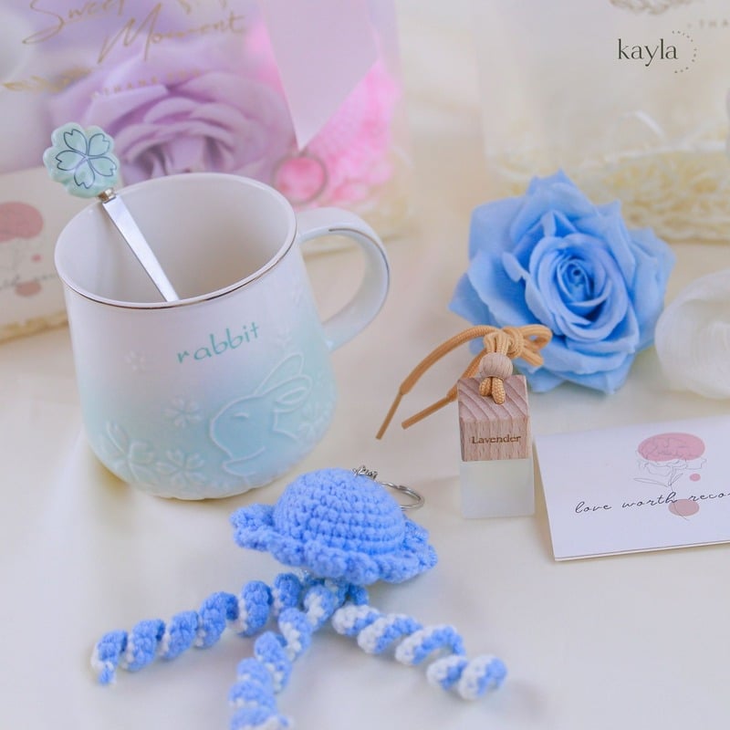 Set Quà Tặng Phụ Kiện Mix Tinh Dầu Lavender