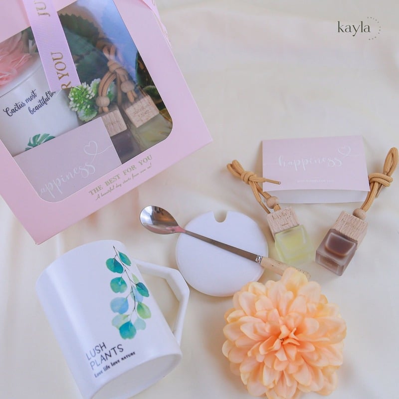 Set Quà Tặng Tinh Dầu Treo Peach Bloom