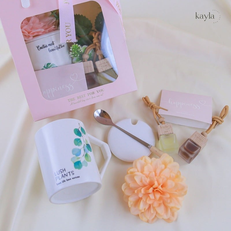 Set Quà Tặng Tinh Dầu Treo Peach Bloom