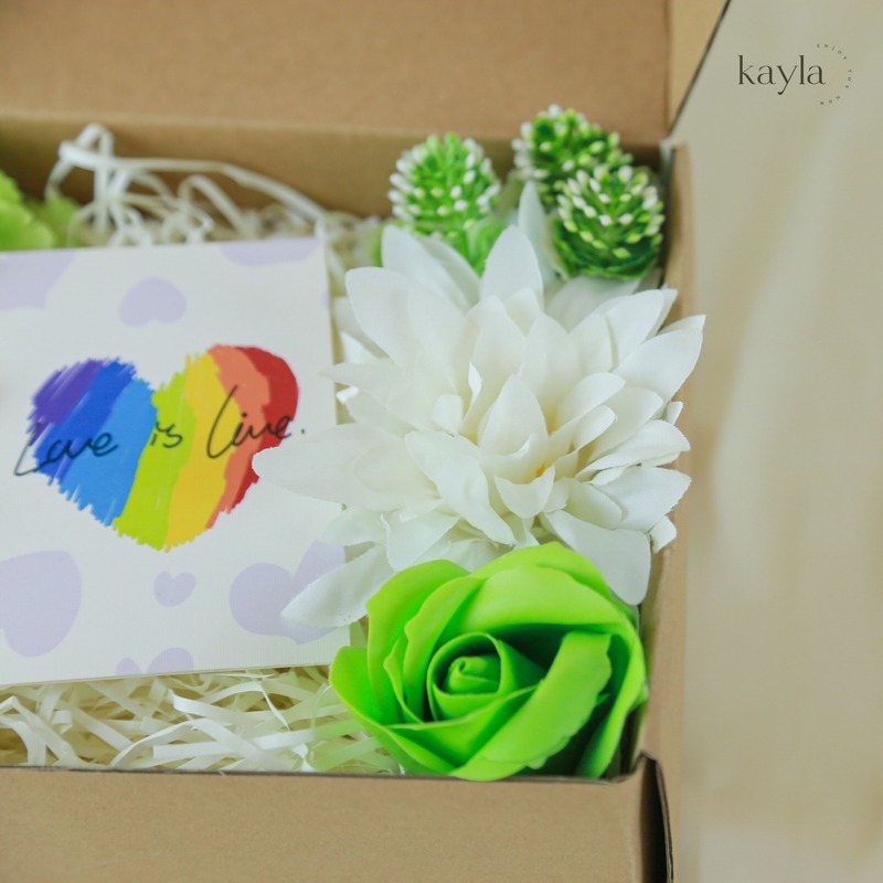 Set Quà Hoa Xanh Trong Trẻo