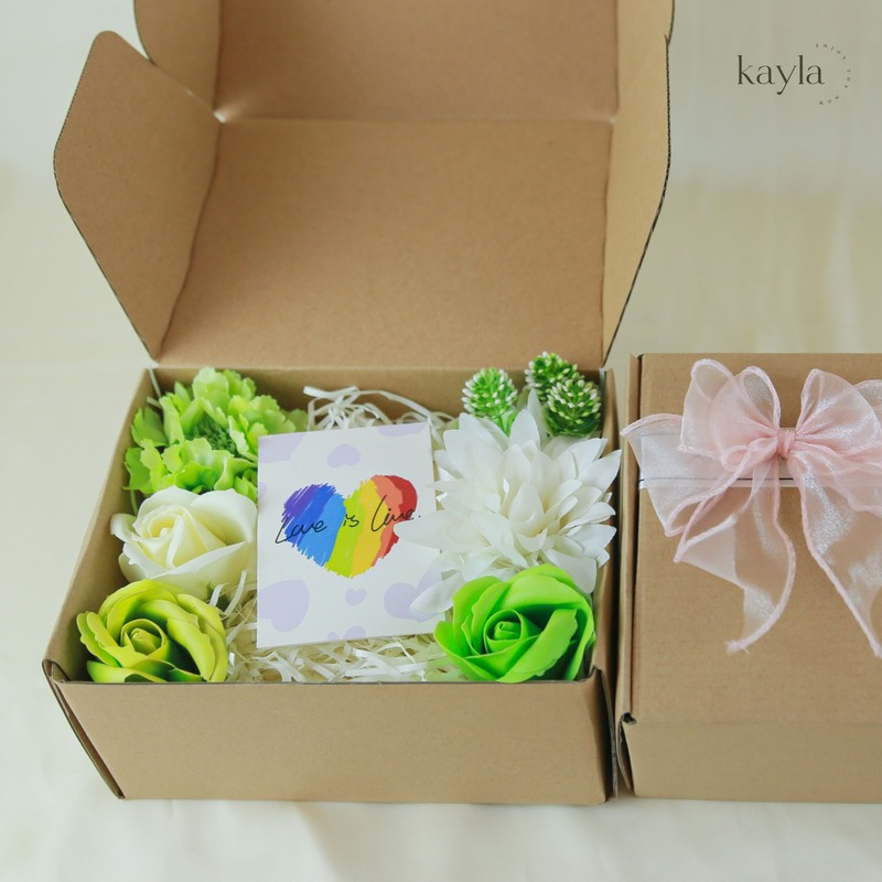 Set Quà Hoa Xanh Trong Trẻo